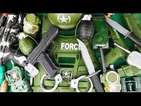 INSANE Military Soldier Toy Arsenal! Pistols, Rifles & Combat Force Gear Unboxed