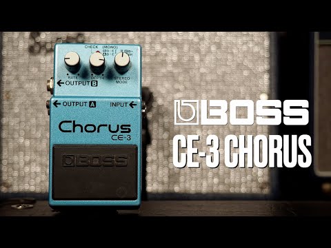 Boss // CE-3 Chorus (Stereo Demo)