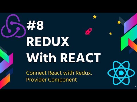 8 Redux with React | Connect React with Redux | Provider | Redux Tutorial for Beginners
