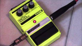 Video thumbnail for DOD FX58 Metal Maniac by yococ14