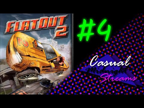 Flatout 2 - Race Class Part 1 | Casual Midnight Streams #28
