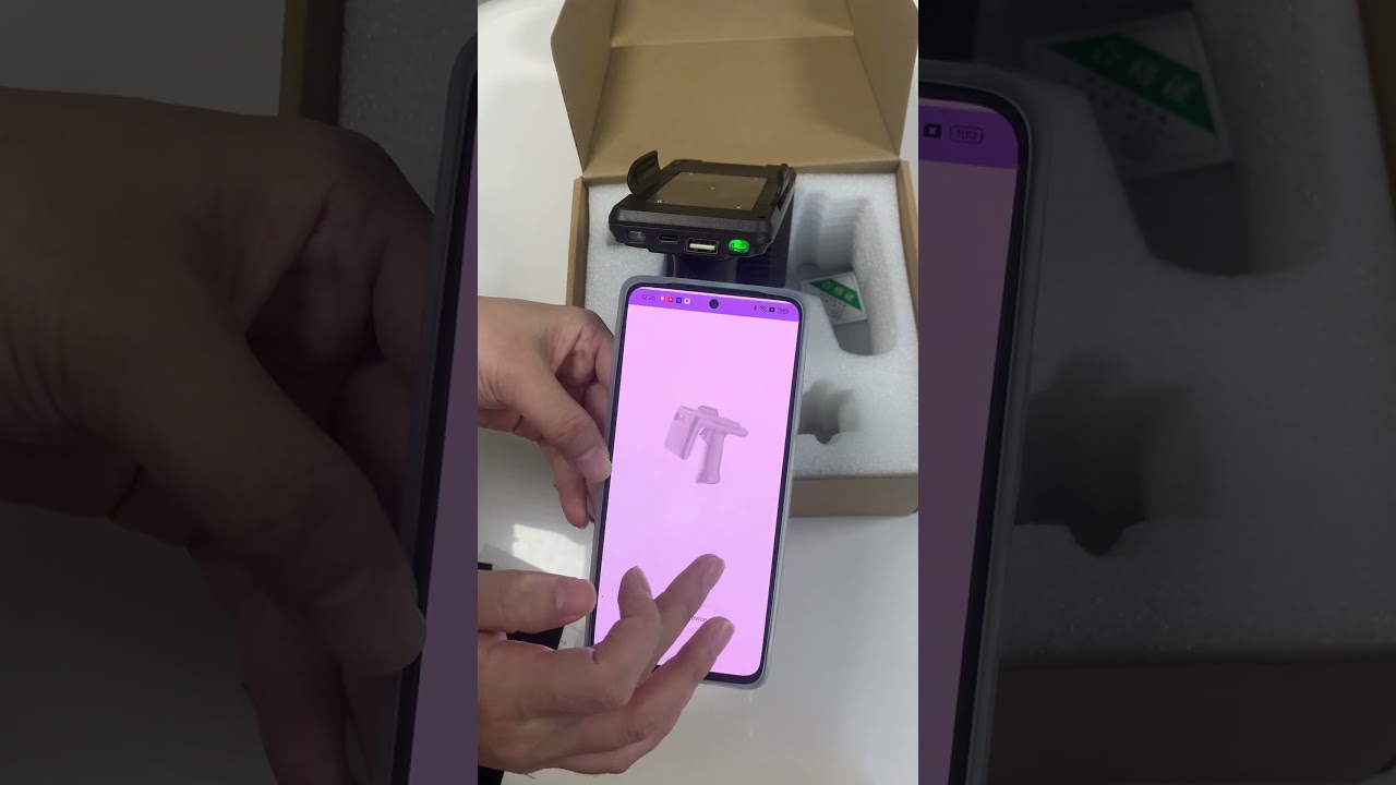 Yanzeo SU700 Multifunctional back clip UHF RFID Reader Scanner