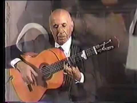 07 Rare Flamenco Guitar Video  Carlos Montoya   Farruca