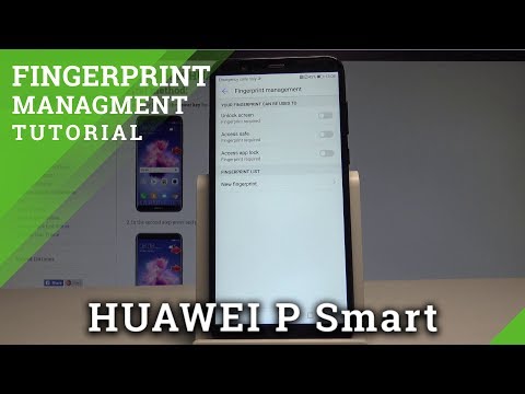 How to Add Fingerprint in HUAWEI P Smart - Fingerprint Managment |HardReset.Info