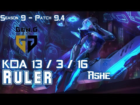 Gen Ruler ASHE vs XAYAH ADC - Patch 9.4 KR Ranked