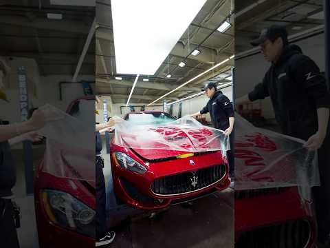 Thumbnail for Maserati GranTurismo Paint Protection Film #ppf #maserati #cardetailing by Maserati, Maserati GranTurismo, Car