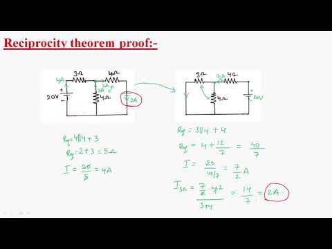 Reciprocity theorem | Circuits Systems | Lec 26