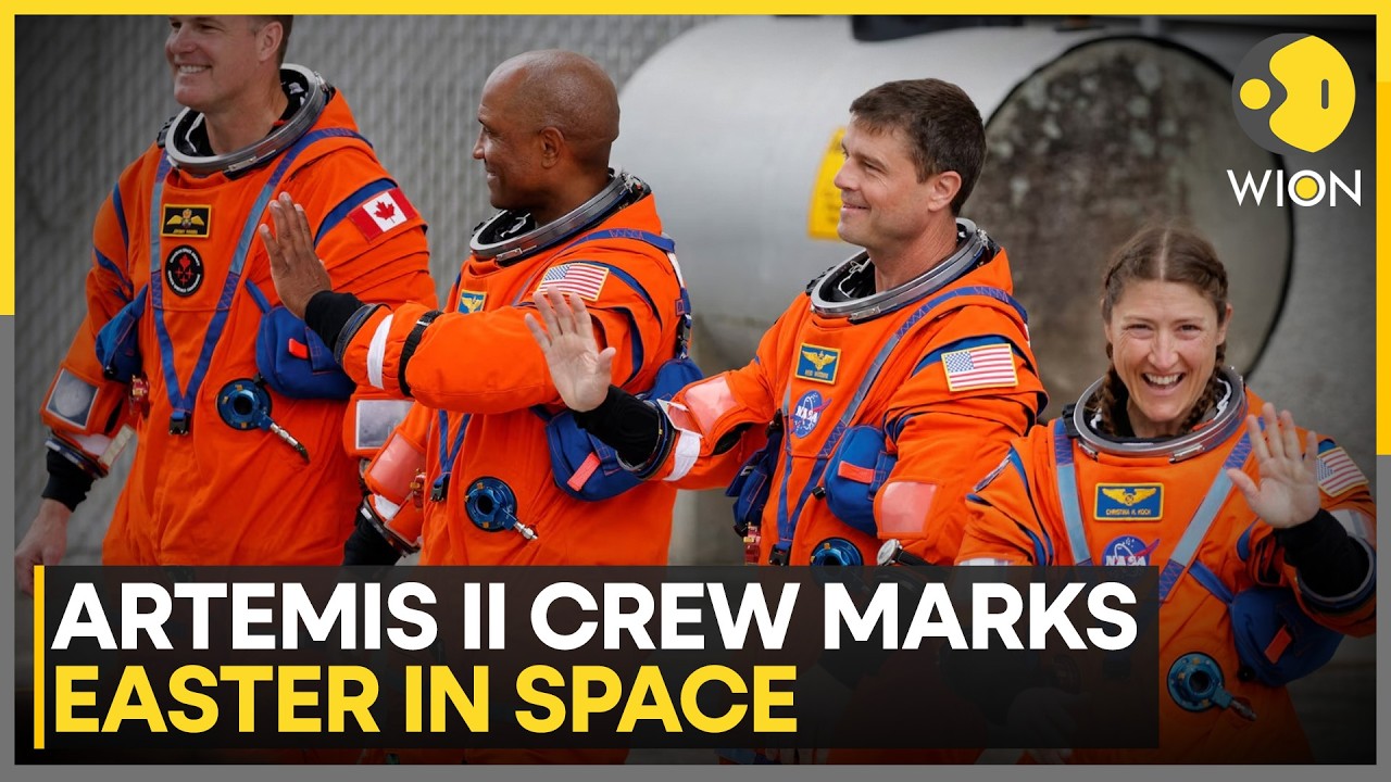 NASA: Artemis II Crew Marks Easter in Space; Share Greetings From Lunar Mission | WION News