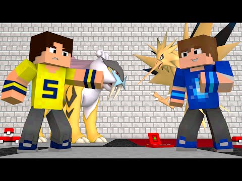 Minecraft: Pokemon Dispute - Earth Vs Thunder