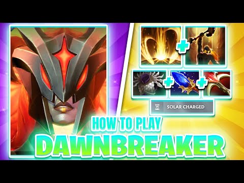 How To Play Dawnbreaker | Tips,Items,Matchups - Dota 2 Guide