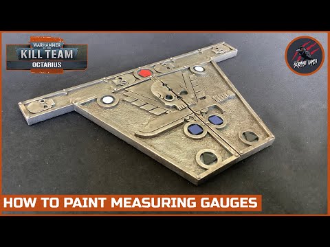 HOW TO PAINT KILL TEAM COMBAT GAUGES - Quick Easy Tabletop Ready - Kill Team Octarius Warhammer 40k