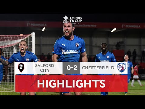Mandeville & Kellerman Knock Out Salford | Salford City 0-2 Chesterfield | Emirates FA Cup 2021-22