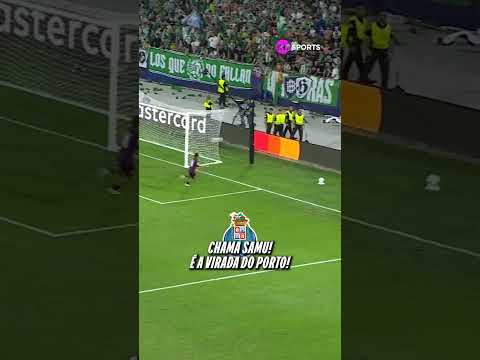 SÓ VALE GOLAÇO! O PORTO VIROU COM ESSE CHUTAÇO NA CHAMPIONS! #shorts