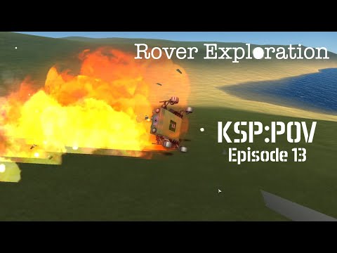 KSP:POV ep 13 - Rover Exploration || Kerbal Space Program || IVA Mode