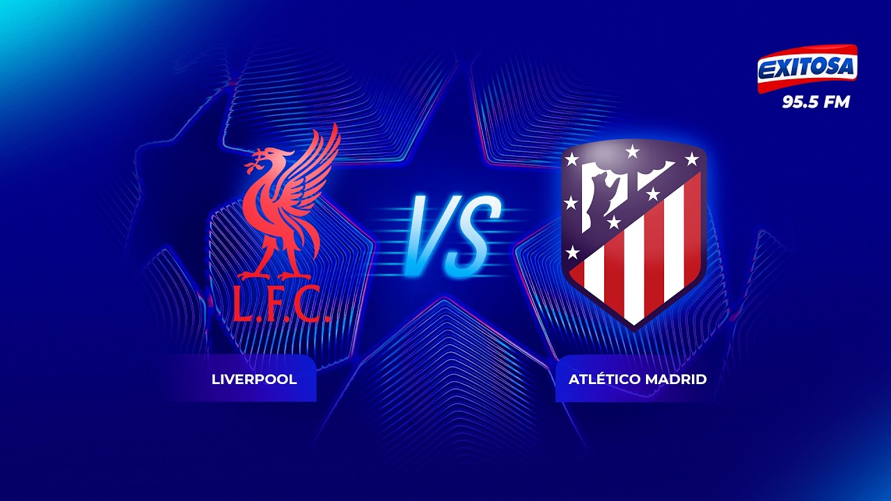 🔴🔵 UEFA CHAMPIONS LEAGUE 🔴 EN VIVO | FECHA 1 - LIVERPOOL VS ATLÉTICO MADRID