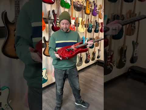 Tom Anderson Guitarworks Arc Angel Player - Transparent Cherry - 24.75 & Mahogany image 15