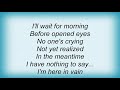 Azure Ray - For No One Lyrics