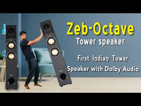 2.0 rohs zebronics zeb bt 7300rucf tower speaker, for listen...