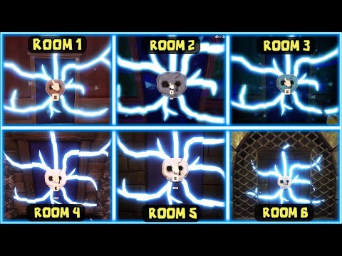 DOORS : All 6 New Skeleton Rift Rooms in The Hotel + The Mines (Outdoors Update) [ROBLOX]