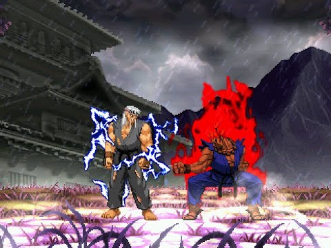 Grand Master Ryu vs Akuma