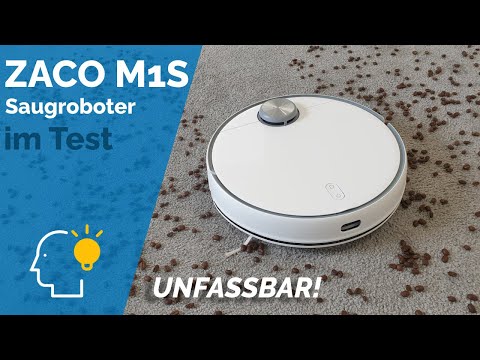 ZACO M1S im Test | Günstiger High-End Saug-Wisch-Roboter mit Waschstation?!