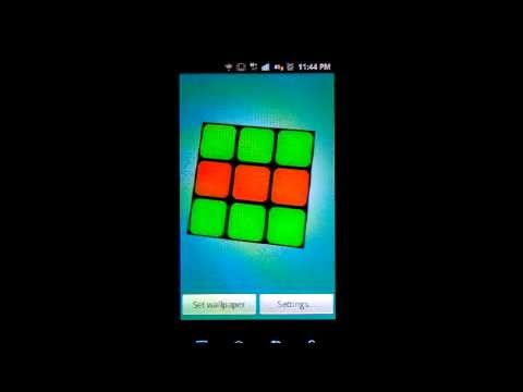 Scrambling Rubik's Cube Video