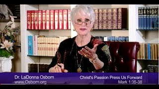 Christ’s passion presses us forward