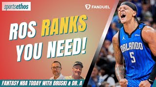 Top Streamers, MUST-WATCH Players! ROS Rankings for Guards, Forwards & Centers | Fantasy NBA Today
