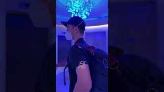 Dewald Brevis makes his entry into the Team Hotel | Mumbai Indians