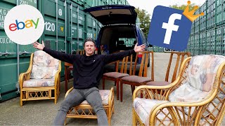 I Tried Buying Furniture off EBAY To Flip On FACEBOOK MARKETPLACE.. Is EBAY Dying?!