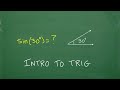 SIN(30 degree angle) =? Basic Trigonometry