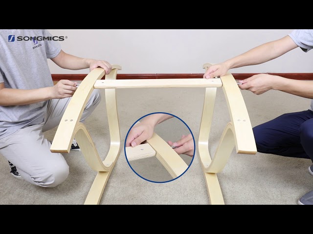 Video Teaser für Songmics Rocking Chair LYY41GUK