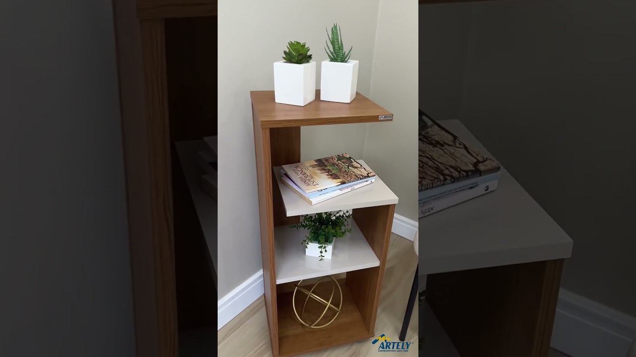 Thumbnail do vídeo - Mesa de Apoio Bis - Cinamomo C / Off White