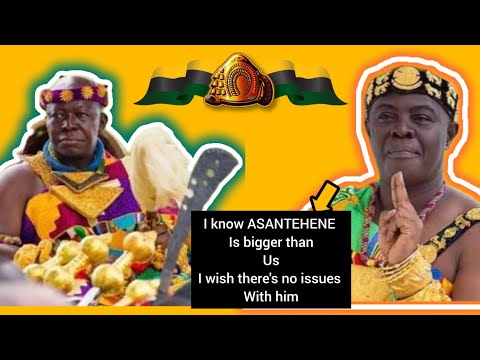 I wish there's no issues With ASANTEHENE,  he's bigger, Dormaahene and sumahene confess....