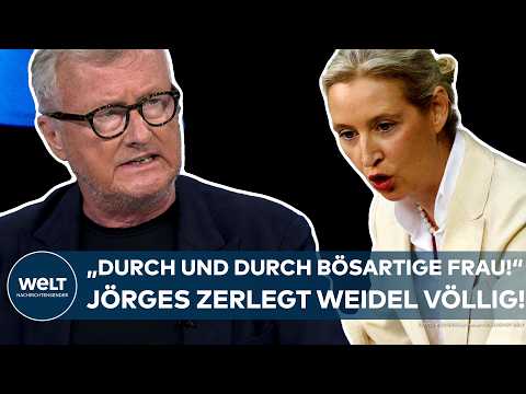 BUNDESTAG: "Ich konnte es gar nicht glauben!" Jörges staunt über Merz-Auftritt und zerlegt Weidel!