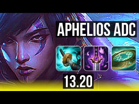APHELIOS & Nautilus vs DRAVEN & Thresh (ADC) | 1.5M mastery, 300+ games, 13/3/3 | EUW Master | 13.20