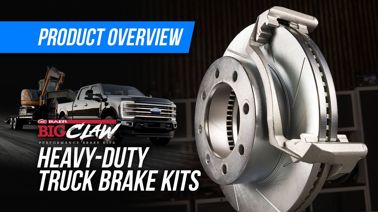Heavy-Duty Brakes for Heavy-Duty Trucks – Baer Big Claw HD Brake Kits