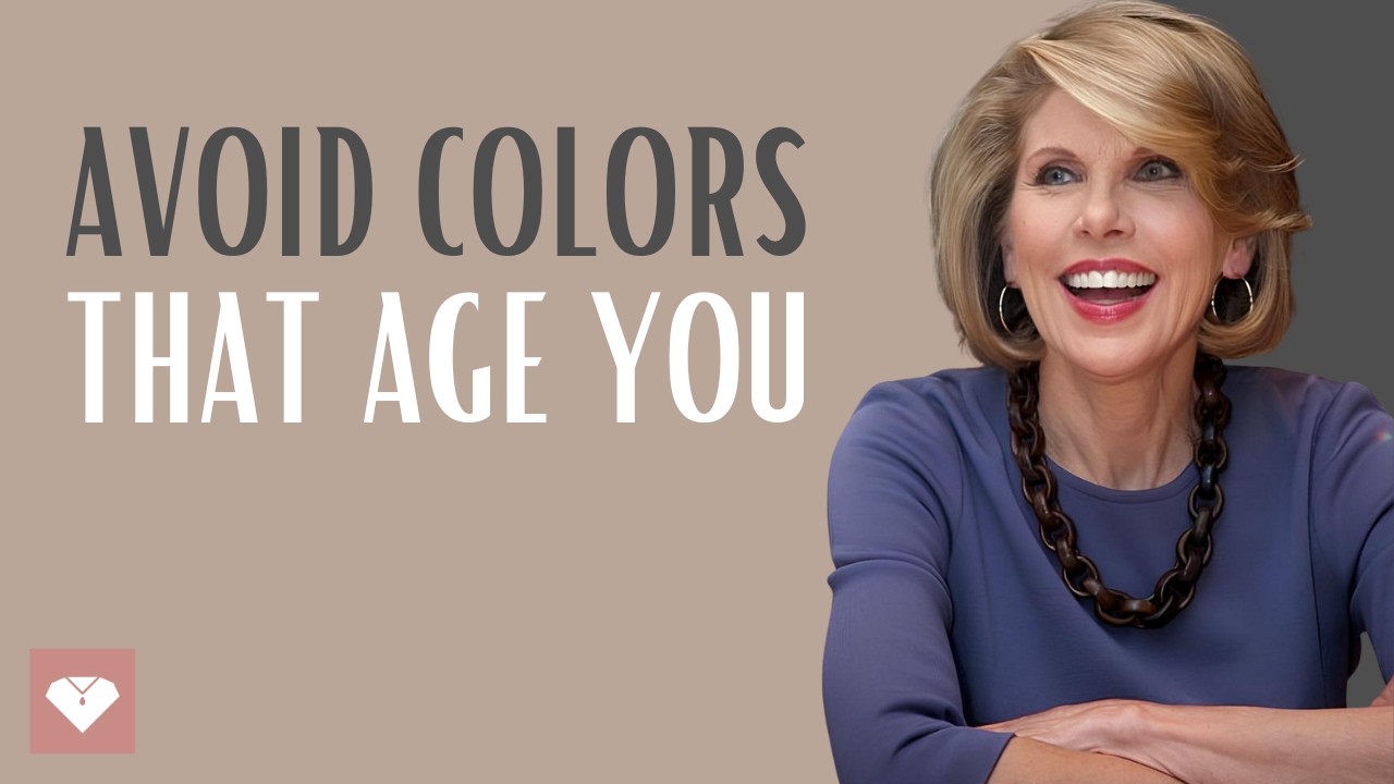 AGING COLORS: How to Avoid and Choose Flattering Shades After 50