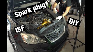 2008 Lexus ISF Spark plug DIY