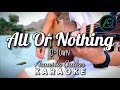 All Or Nothing by O-Town (Lyrics) | Acoustic Guitar Karaoke