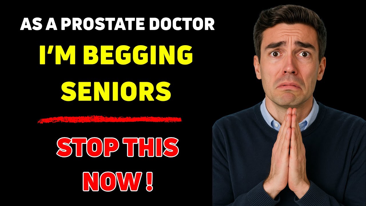 As a Prostate Doctor, I’m WARNING Seniors: This One Habit Enlarges Your Prostate!