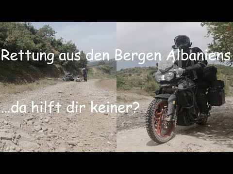 Motorradabenteuer Albanien EP2 🥵Unser härtester Tag OFFROAD bei 42 Grad😱