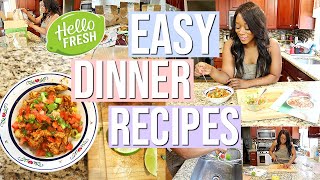 COOK WITH ME | HELLO FRESH MEXICAN CHICKEN & RICE BOWLS | SIMPLE MEALS TO COOK AT HOME | NIA NICOLE