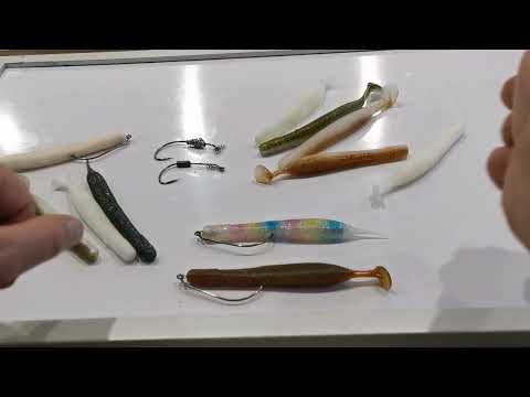 Bass Fishing - Rig Savage Gear Gravity sticks on weedless twist lock hooks