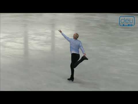 Davide CHIESA.Oberstdorf 2018. Silver Men II - Artistic. 4 place