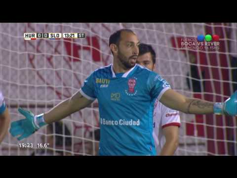 Gol de Angeleri. Huracán 0 - San Lorenzo 1 | Primera División 2017 - Fecha 24