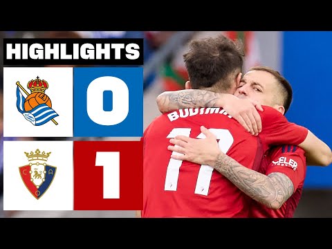 Resumen de Real Sociedad vs Osasuna Matchday 24