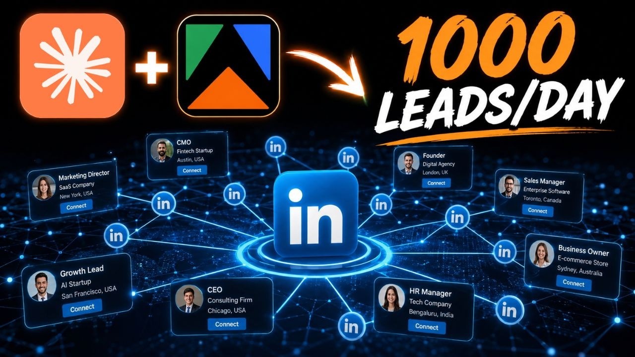 I Built a $10K LinkedIn Outreach System (Claude Cowork + Apify)