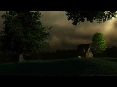 A Storm is Brewing Ambience | Calm Before the Storm, Distant Dry Rolling Thunder Sounds | 3 HOURS