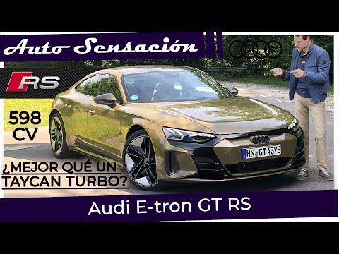 Prueba Audi e-tron Gt rs 2021 . La superberlina deportiva eléctrica de Audi.